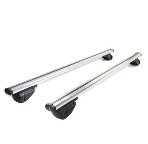 Lockable aluminium roof rack - aluminium,